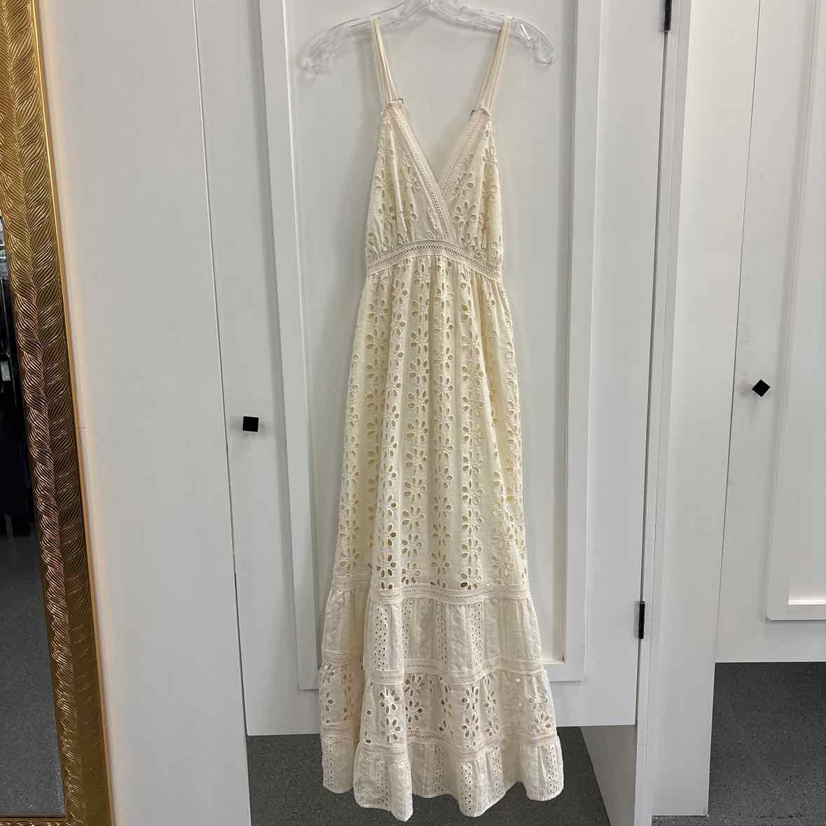 Collective Society Size L White Preloved Dress