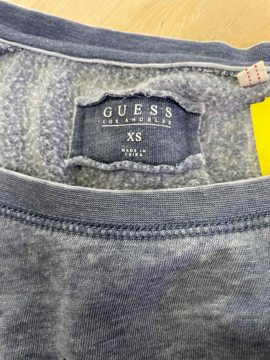Guess Size XS Gray Sweatshirt