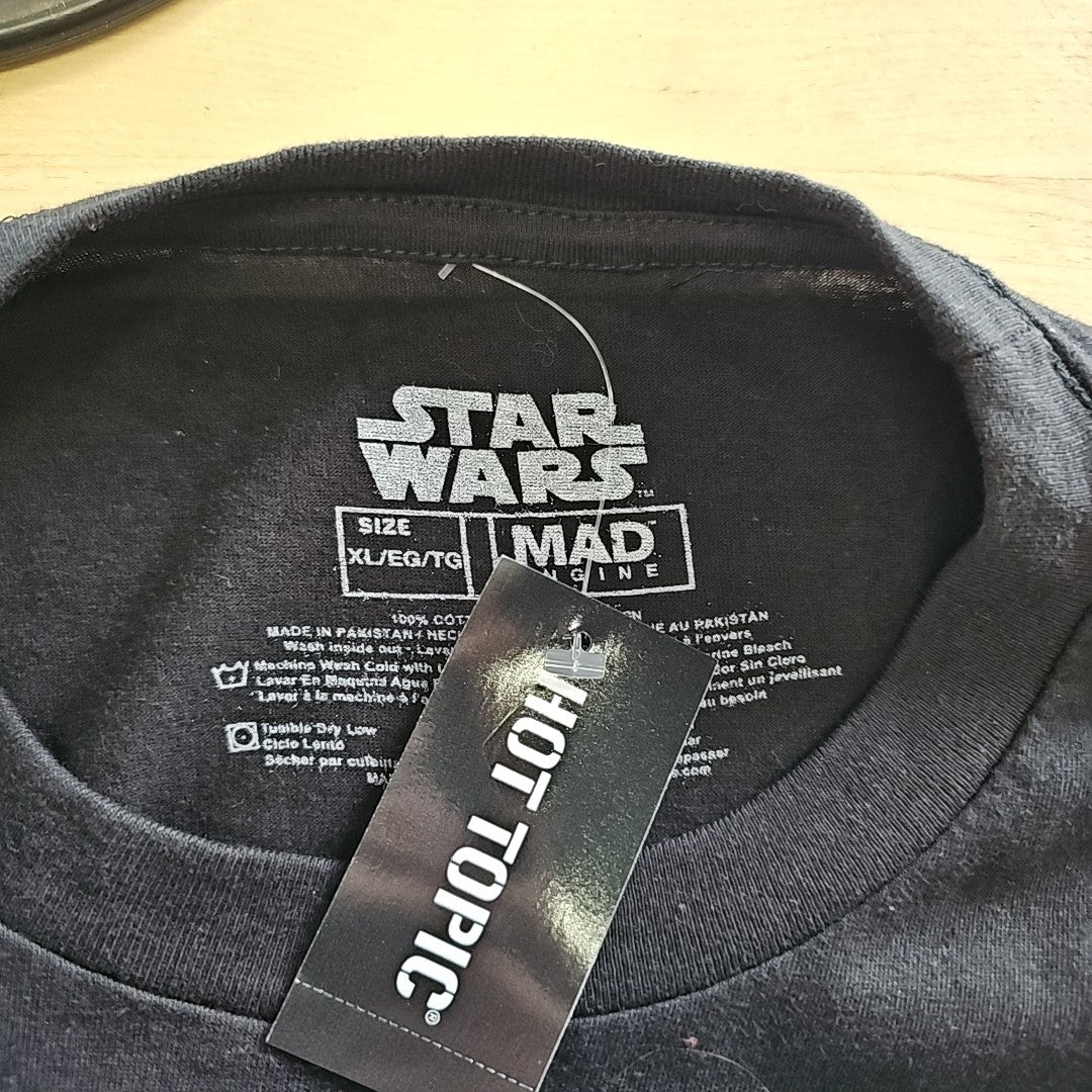 Star Wars Size XL Black MENS T-shirt
