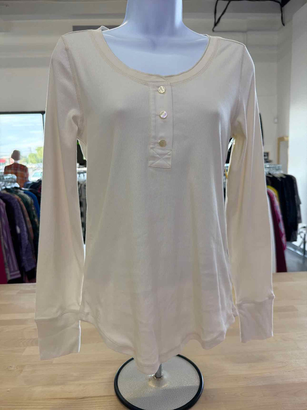 Ralph Lauren Size M Cream Longsleeve