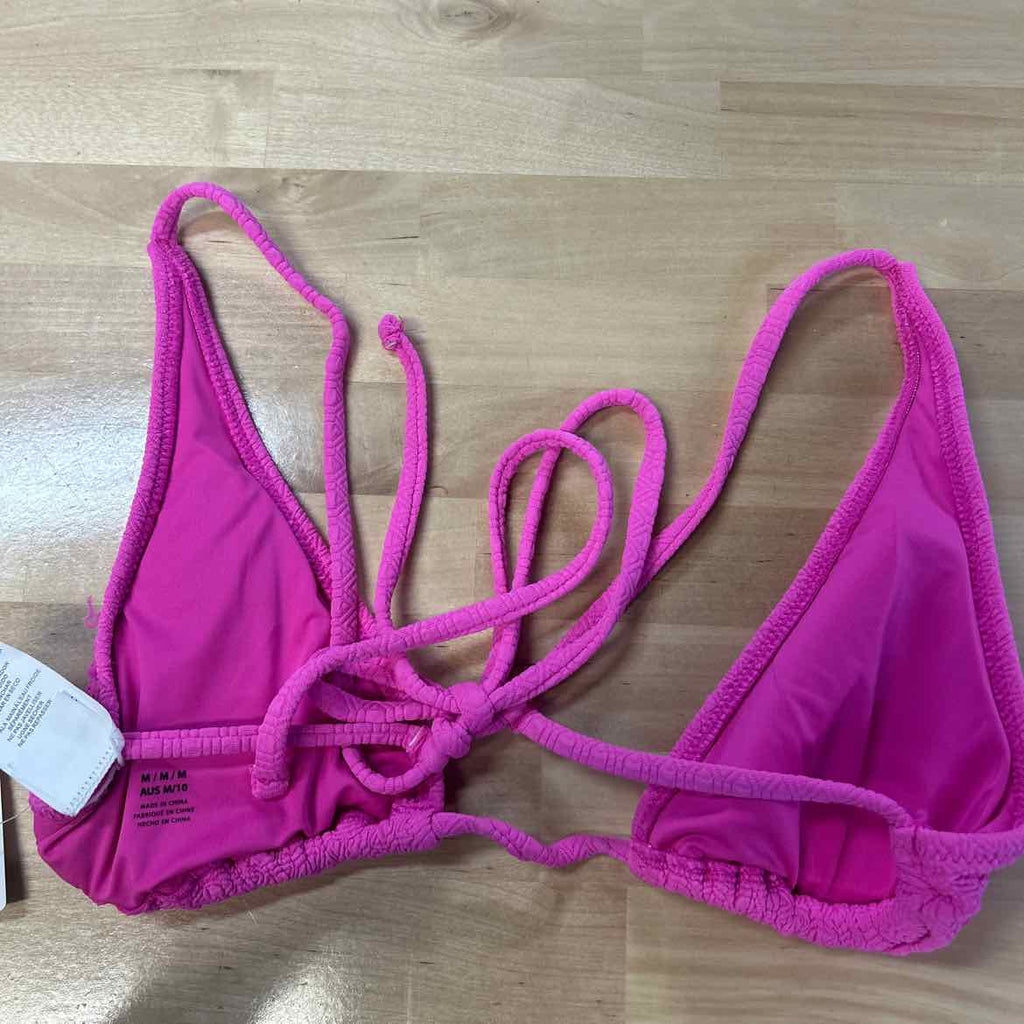 Roxy Size M Haliewa Built-up Triangle Bikini Top