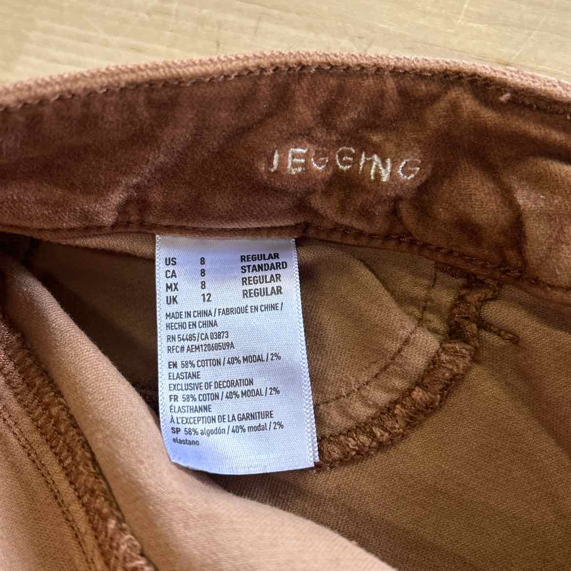 American Eagle Size 8 Brown Preloved Pants