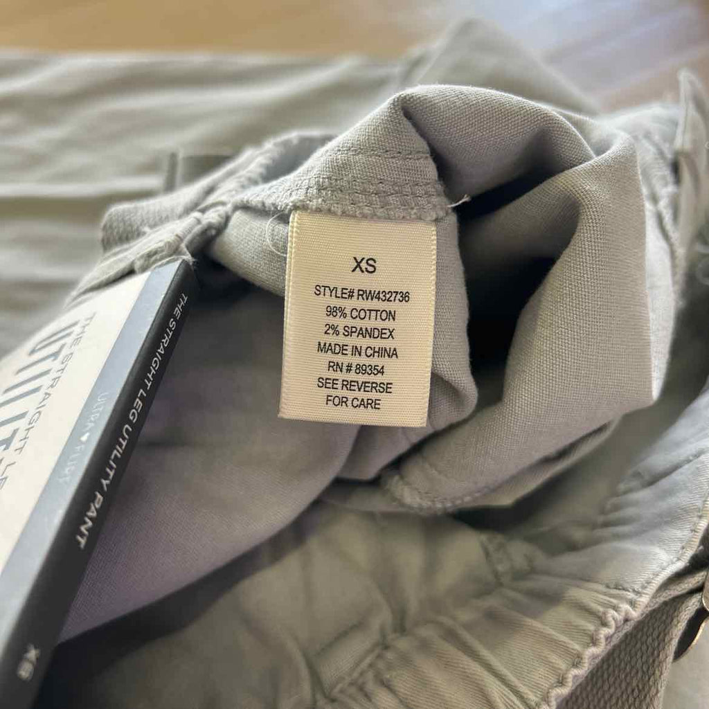Ultra Flirt Juniors' High-Rise Washed Cargo Pants - Glacier Grey