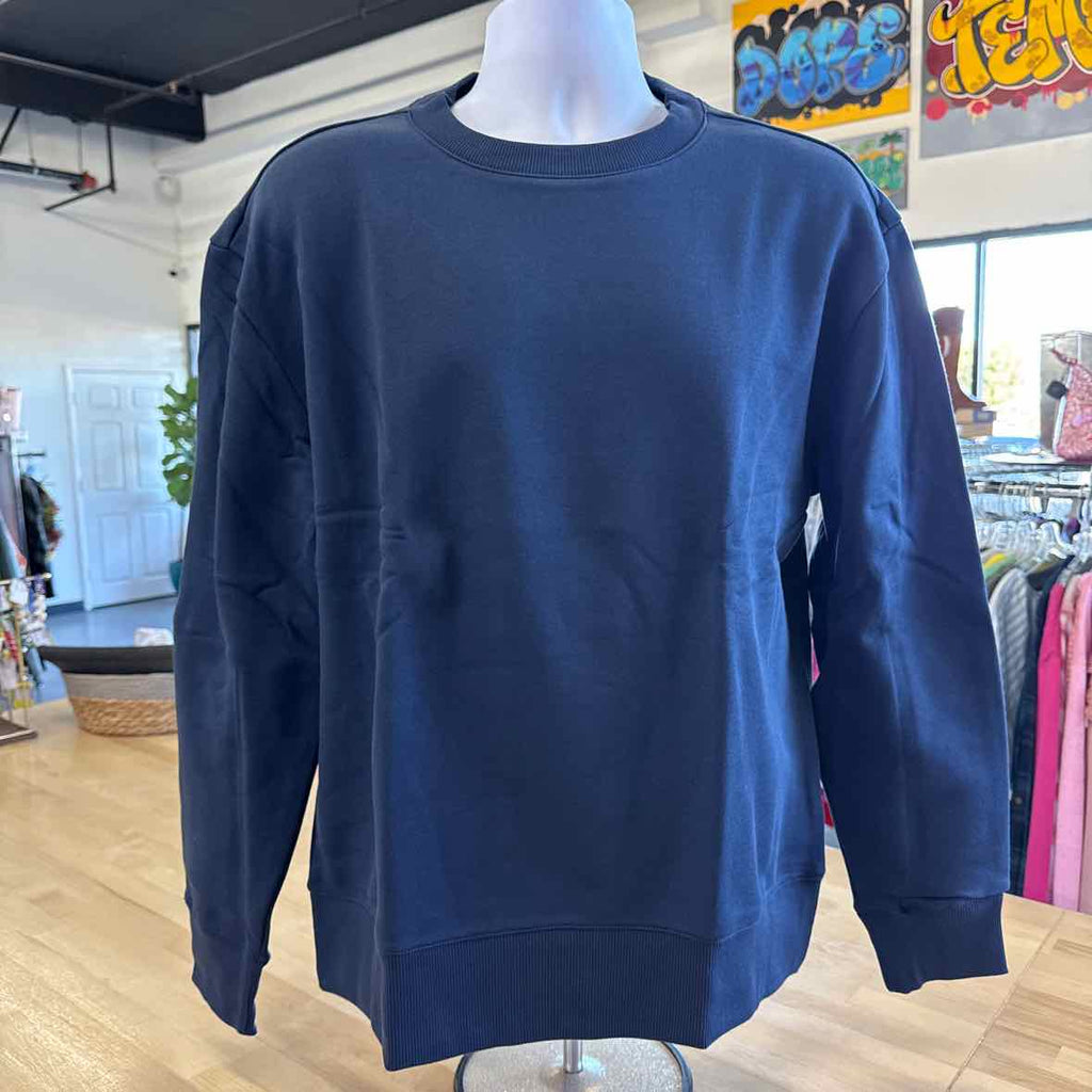 Mode of One Men's Relaxed-Fit Fleece Sweatshirt  - Caspian Waters NWT