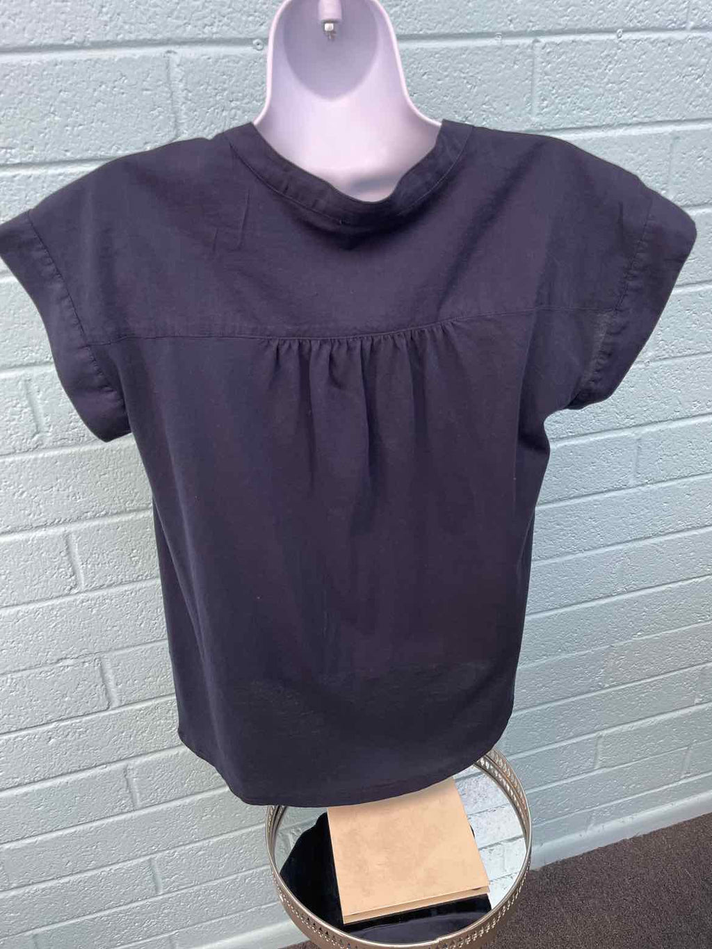 Workshop Size XS Black Blouse