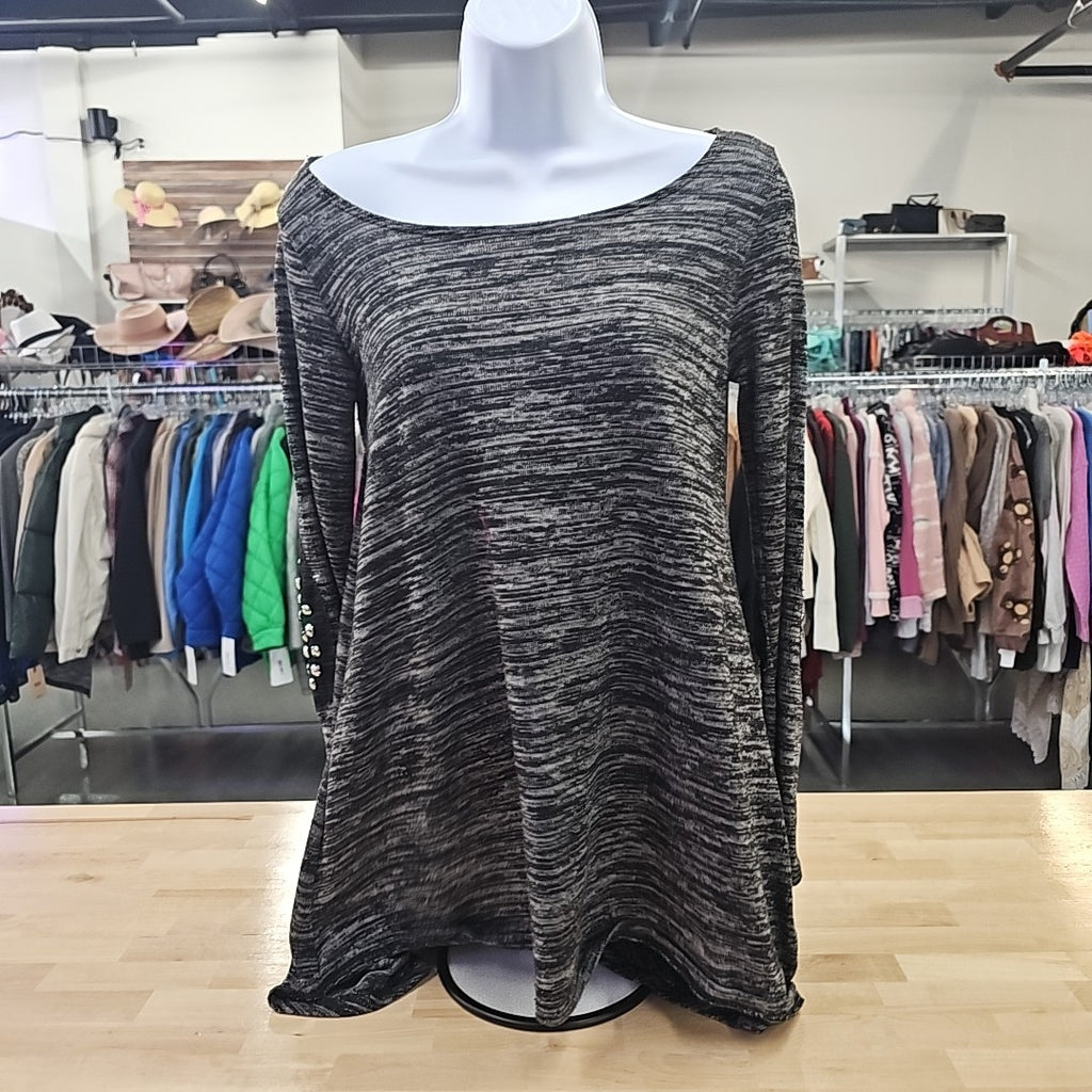 J Mode Size S Gray Long Sleeve