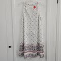Tacera Size PS White Polyester Preloved Dress