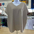 J Jill Size M Brown Preloved T-Shirt SS