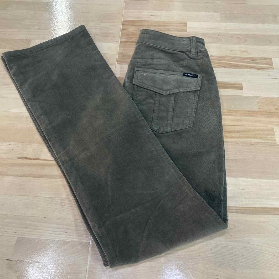 Santuary Size 26 Beige Corduroy Pants