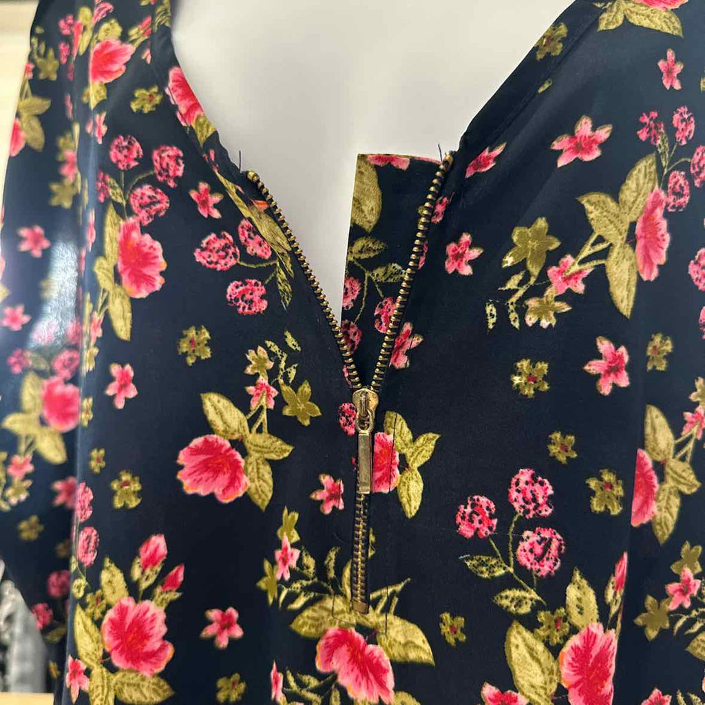 Speed Limit Size 2X Navy Blouse