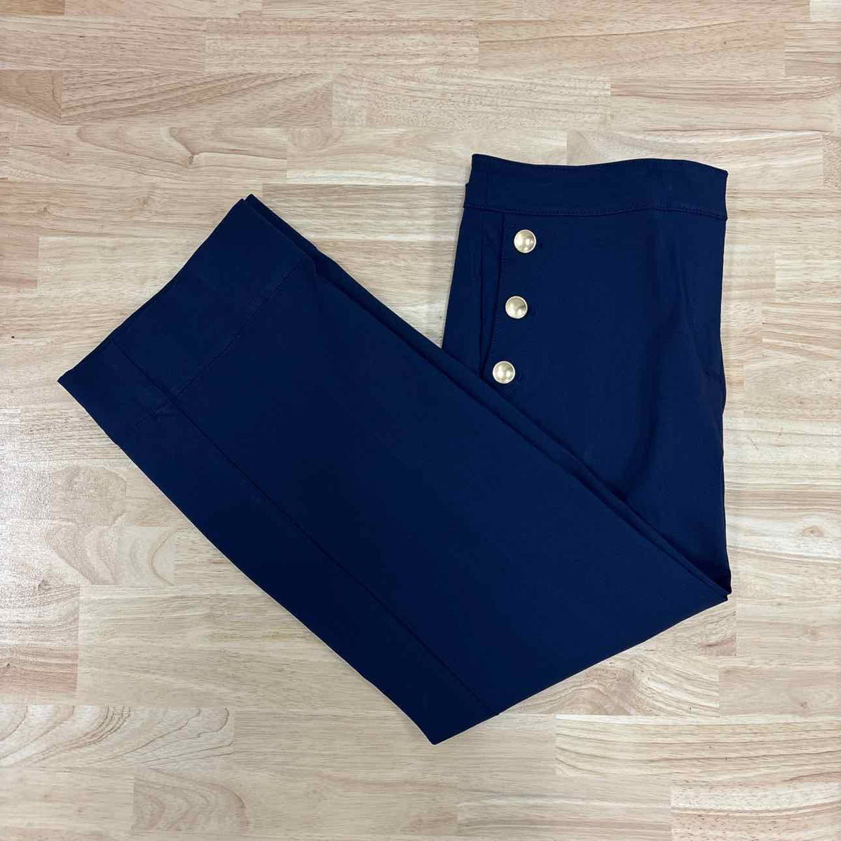 Chico's Size 2 Navy Preloved Pants