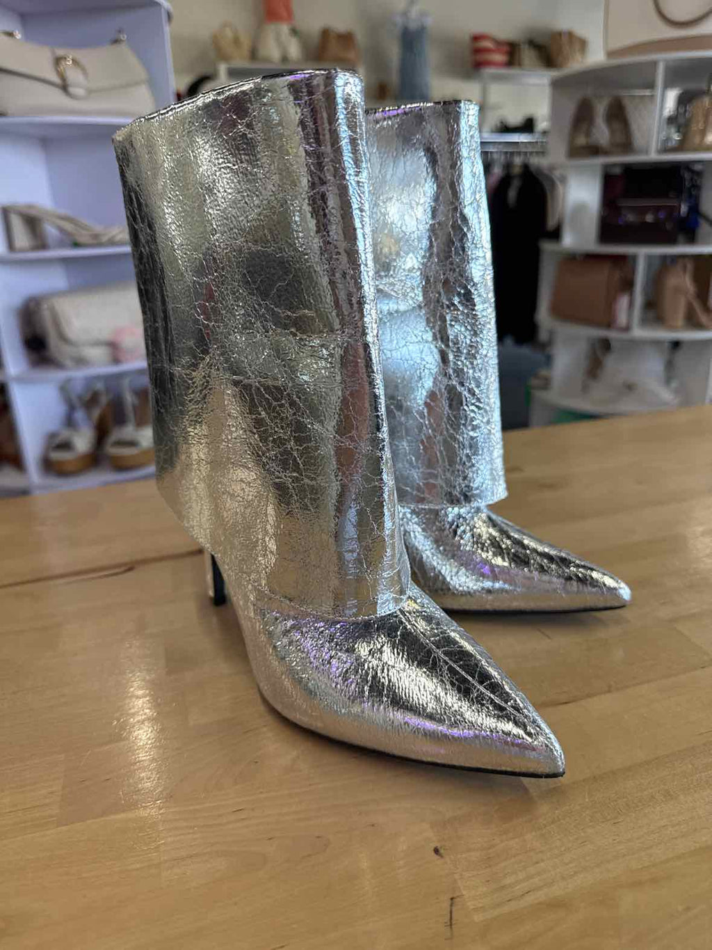 I.n.c. International Concepts Women's Sabeel Cuff Booties - Size 6.5