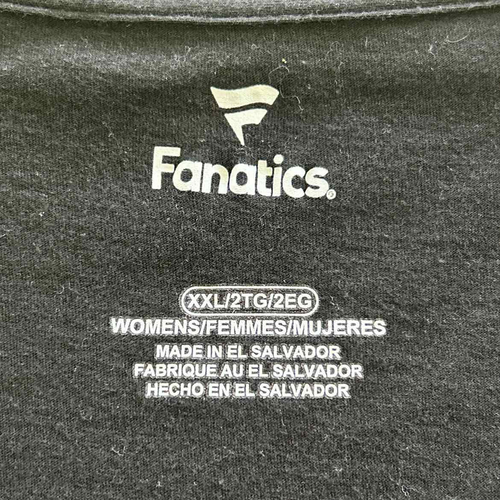 Fanatics Size XXL Black Preloved T-Shirt SS