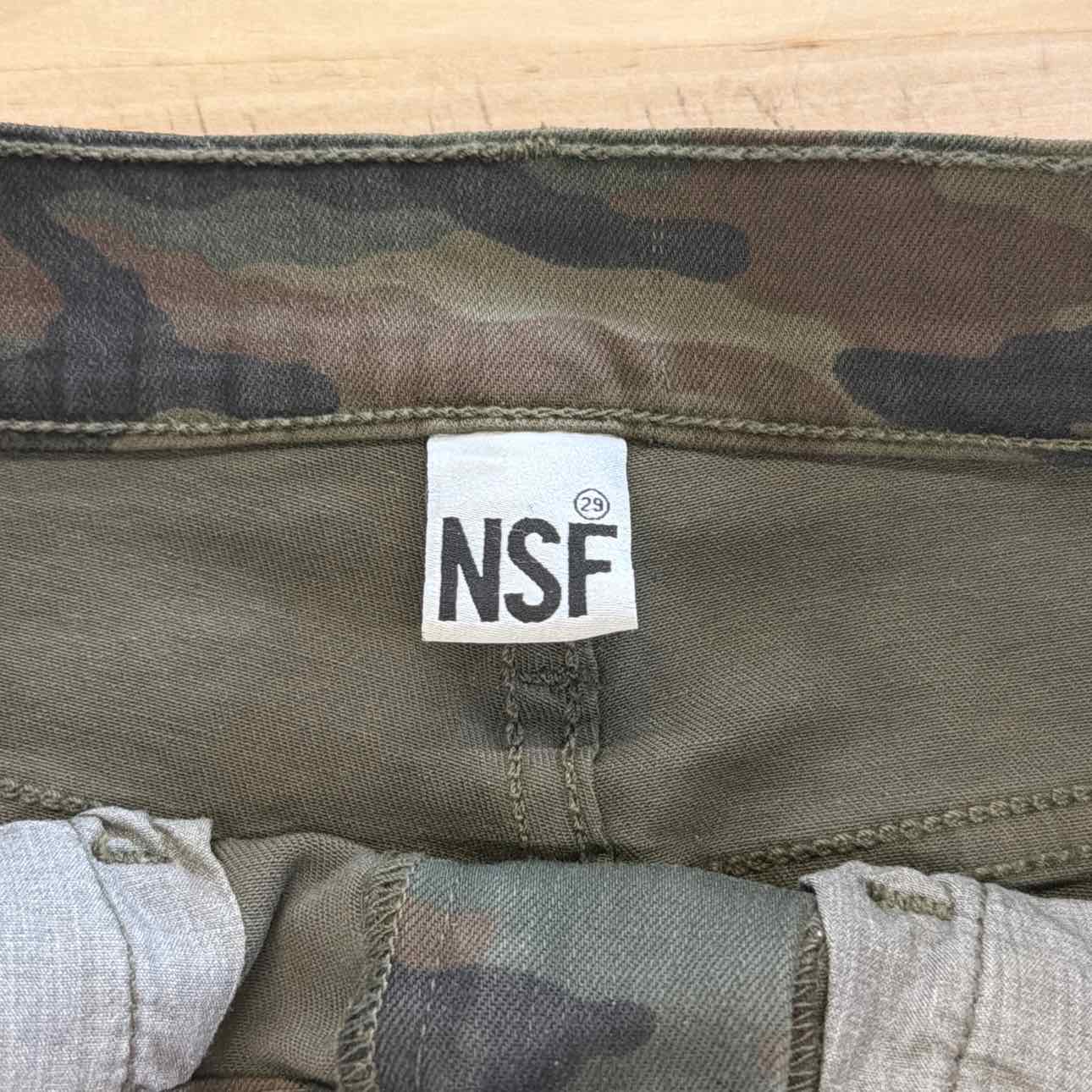 NSF Size 29 Camo Preloved Skirt