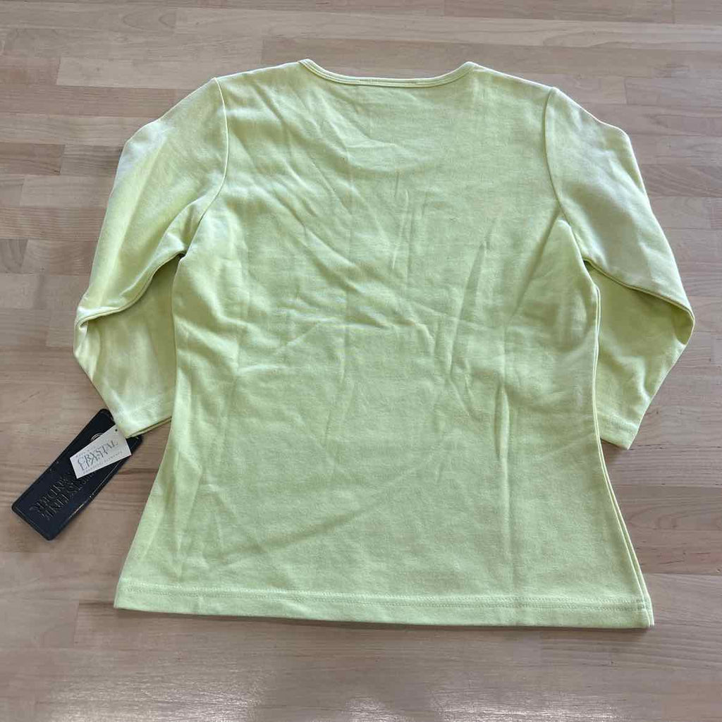 Christine Alexander Size S Green Long Sleeve
