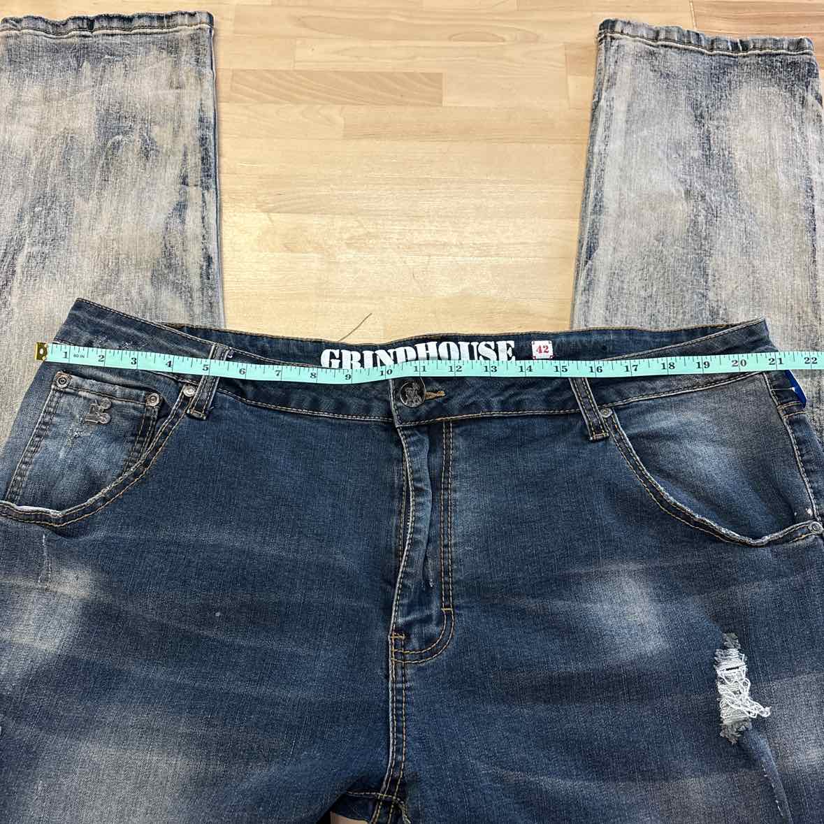 grindhouse Men's Size 42 Blue MENS Jeans