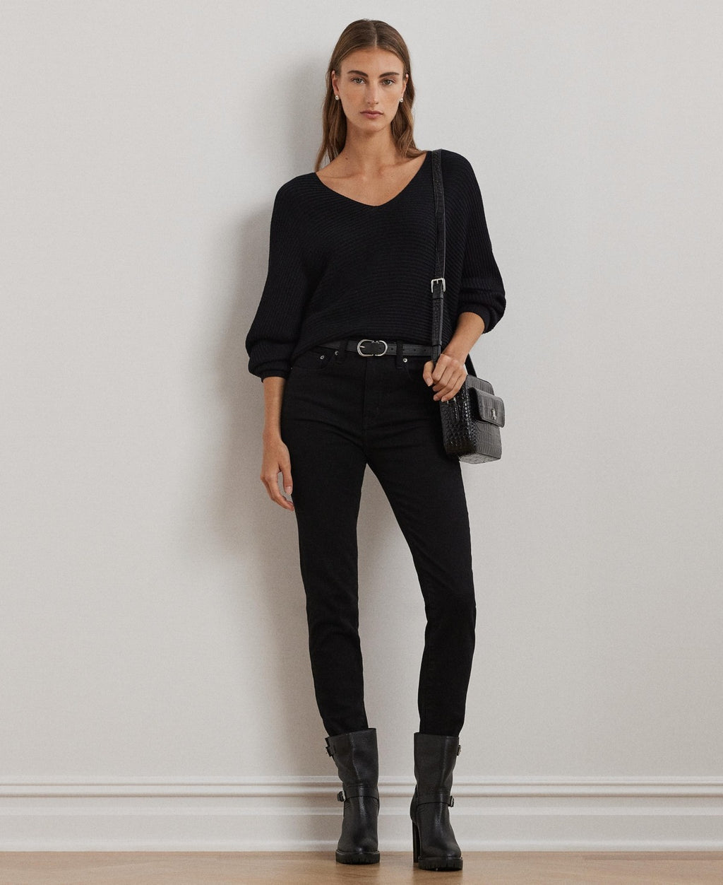 Ralph Lauren Size XL Black Sweater