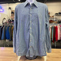 Kirkland's Size XL Blue MENS Button Down Shirt