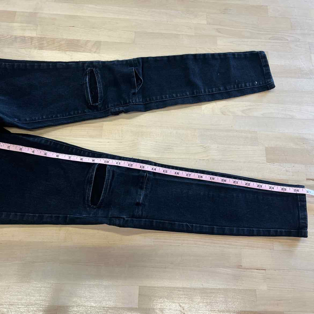Fashion Nova Size 0 Black Preloved Jeans