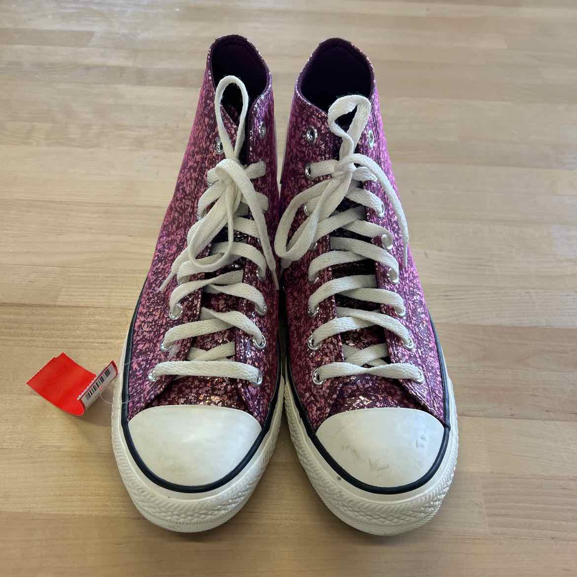 Converse Size 11 Pink glitter Preloved Sneakers