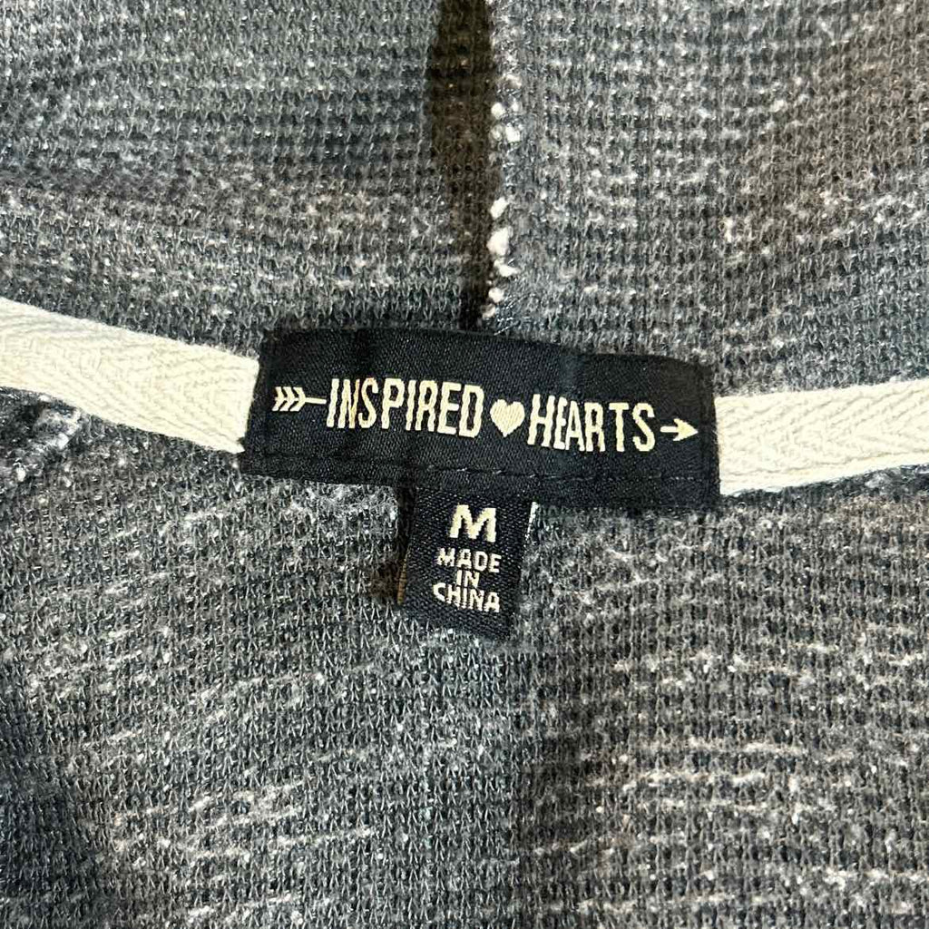 Inspired hearts Size M Grey Preloved Longsleeve