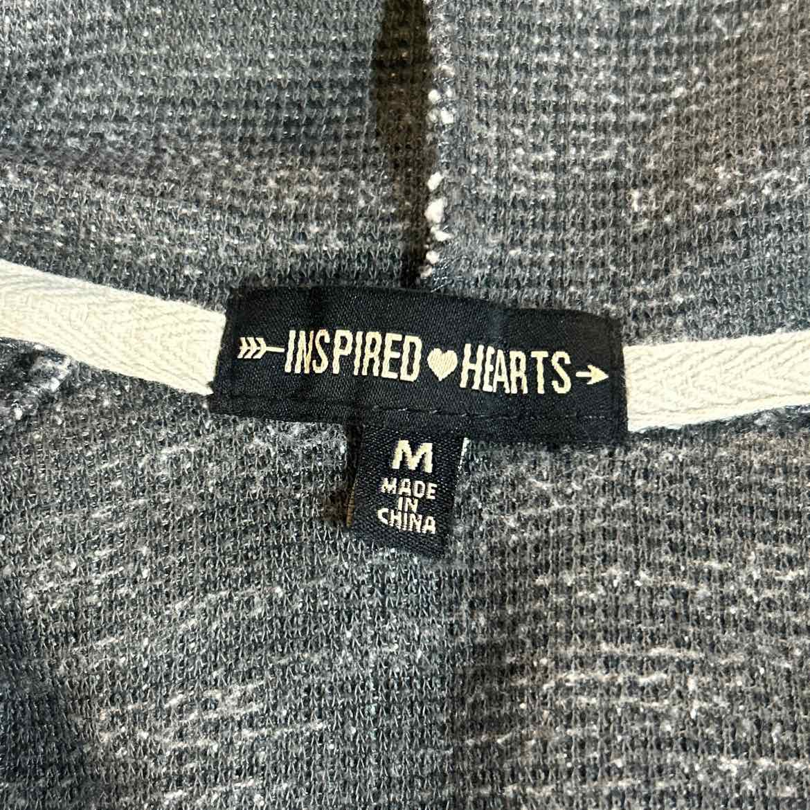 Inspired hearts Size M Grey Preloved Longsleeve