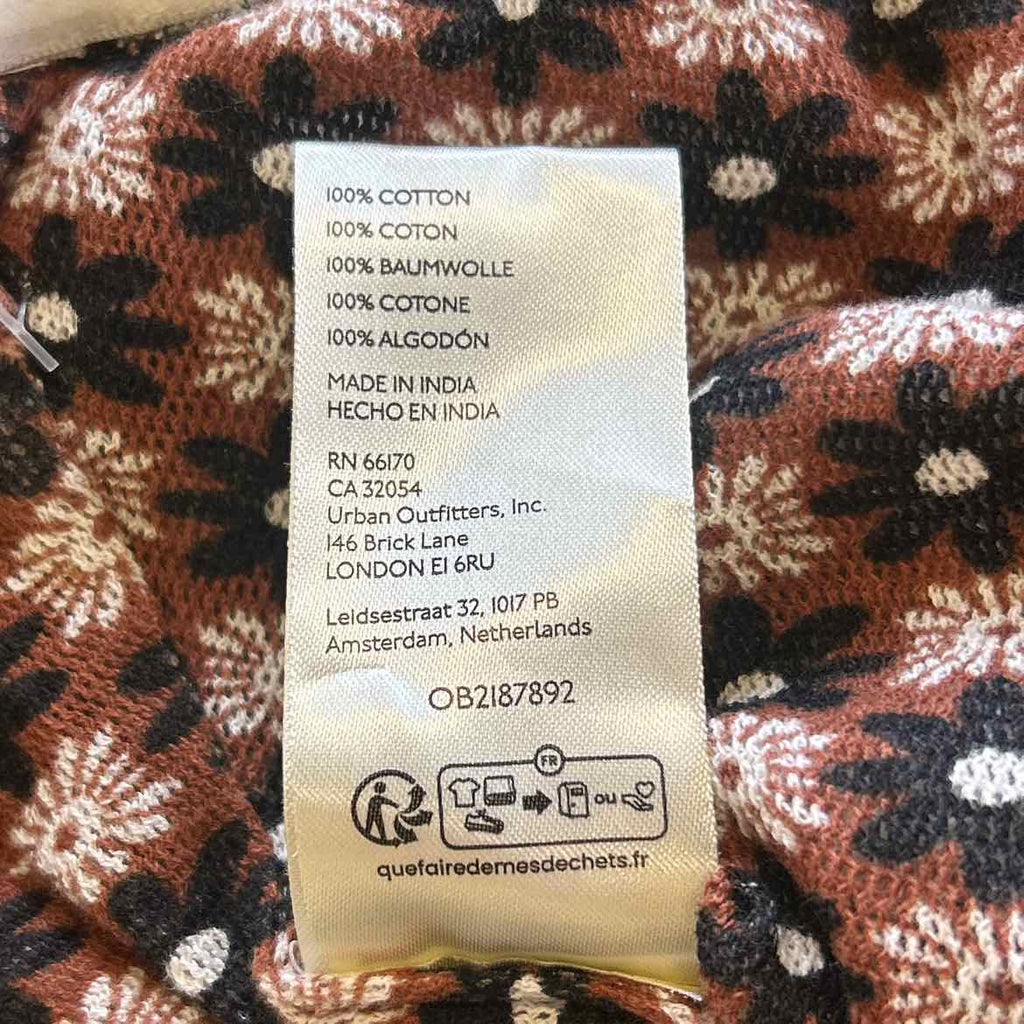 Free People Size L Brown Preloved Tube