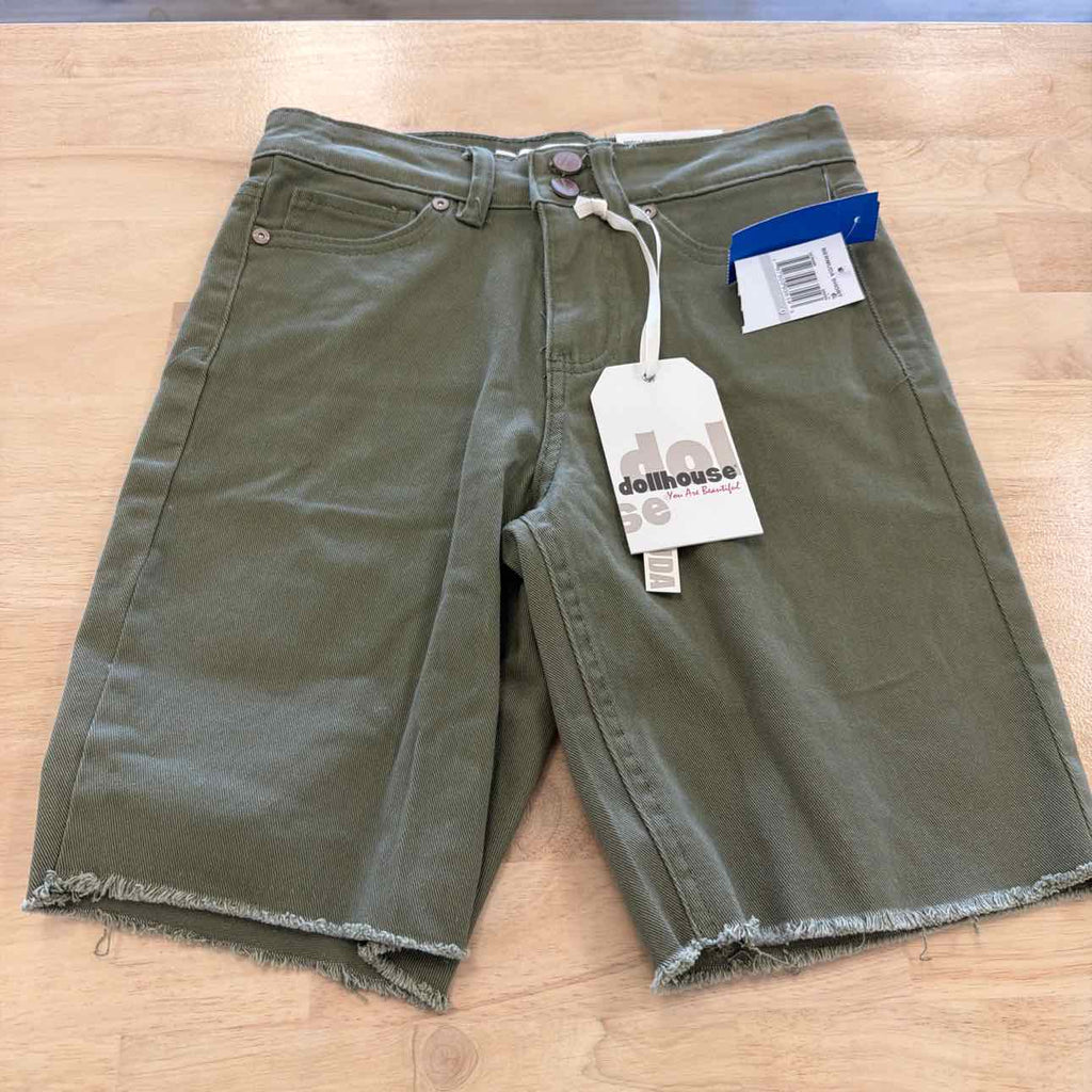 dollhouse Women Size 24 Green New Shorts