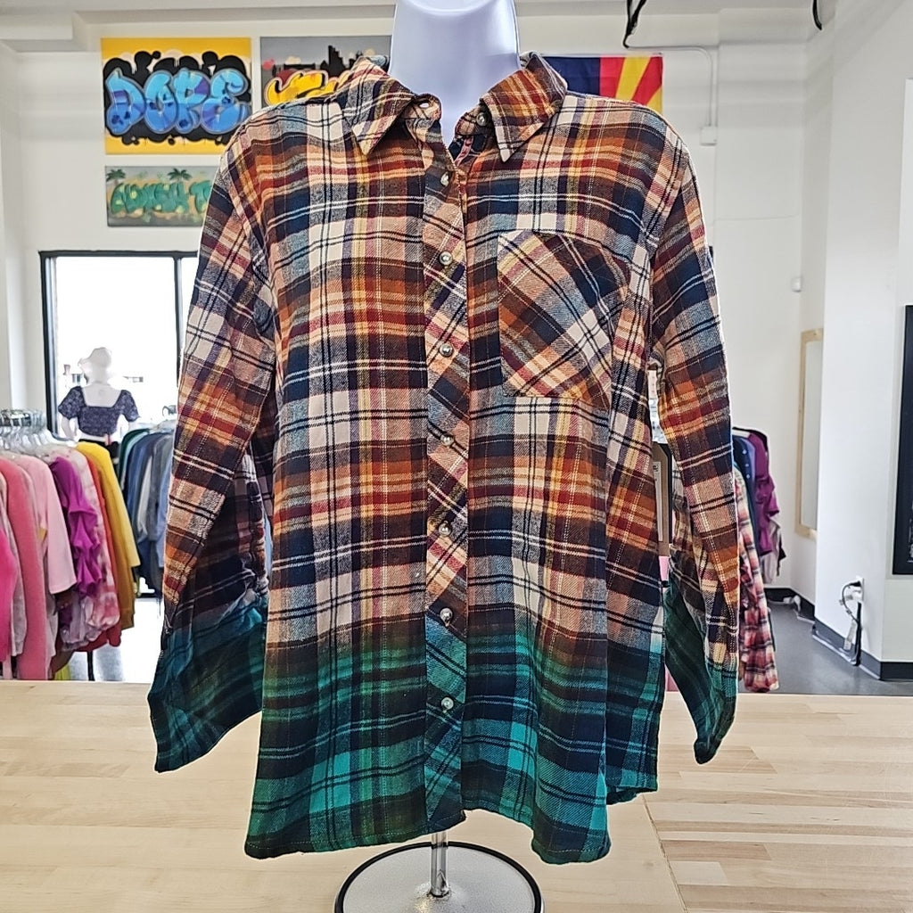 Tru Luxe Size M Brown Preloved flannel