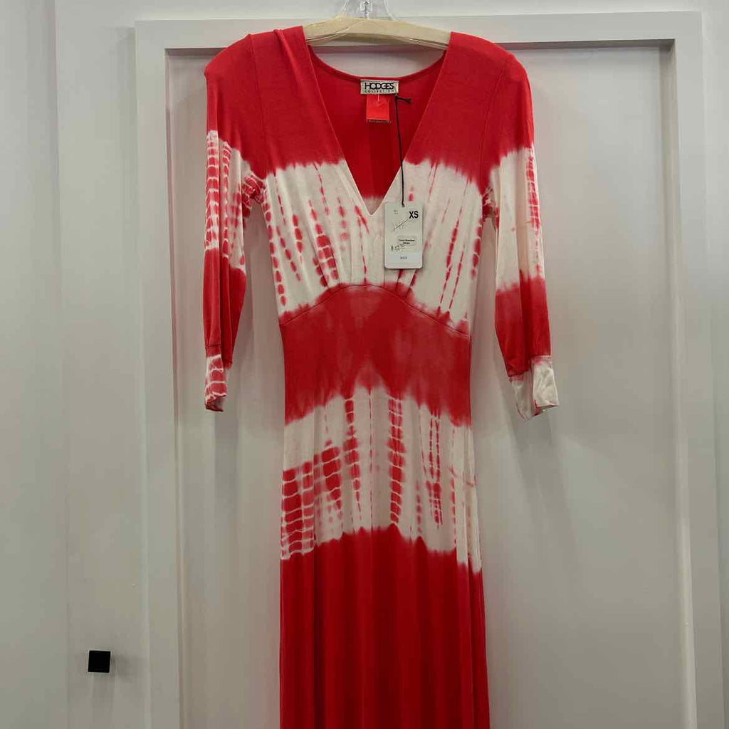 Hodges Size XS Orange Preloved Dress