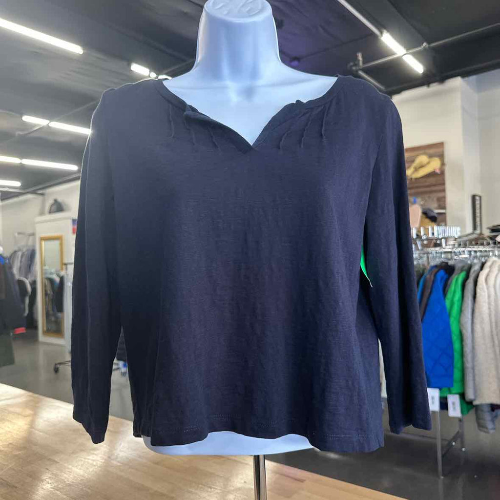 Talbots Size S Blue Long Sleeve