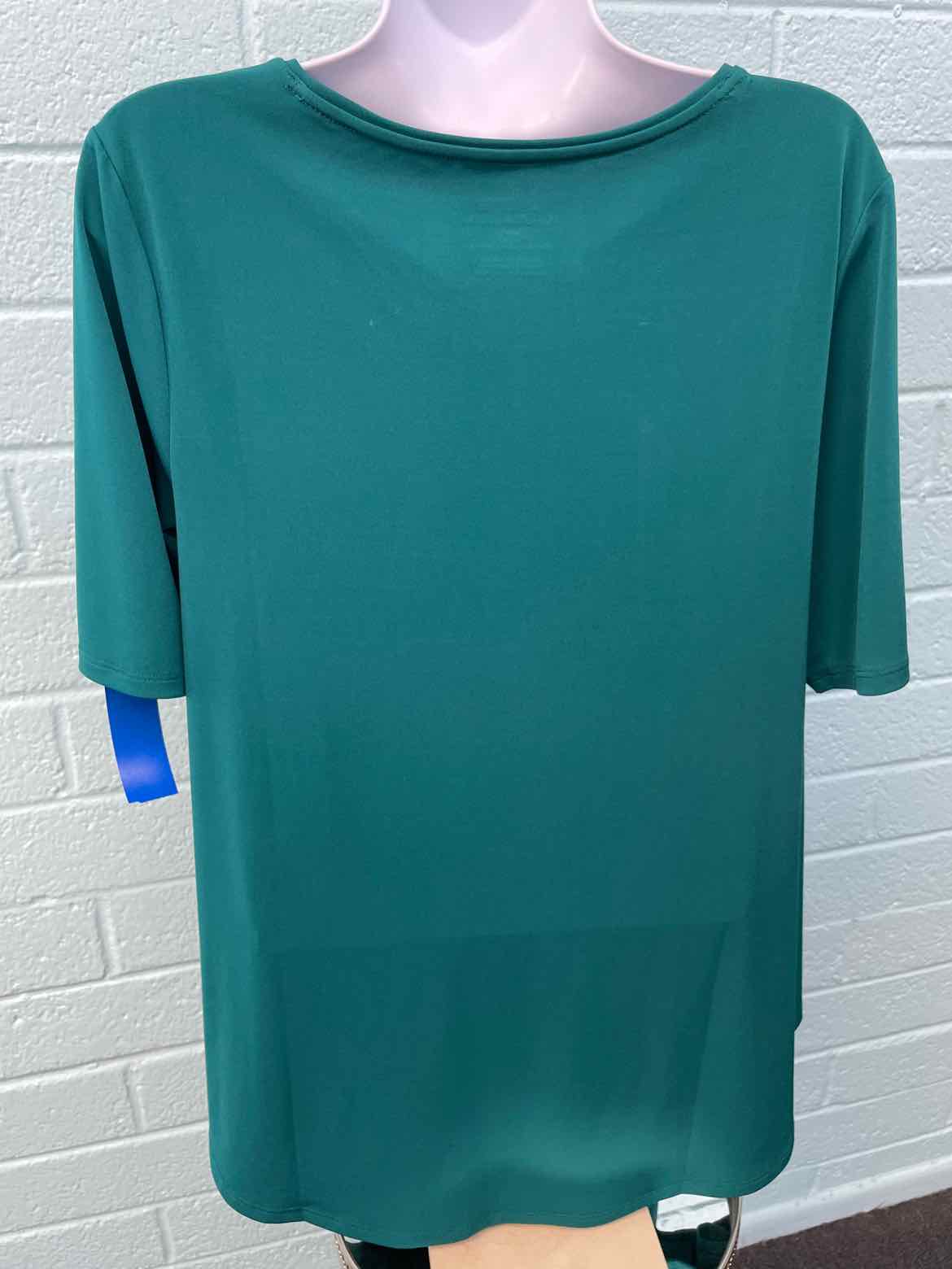 Chico's Size 1 Teal Shirt