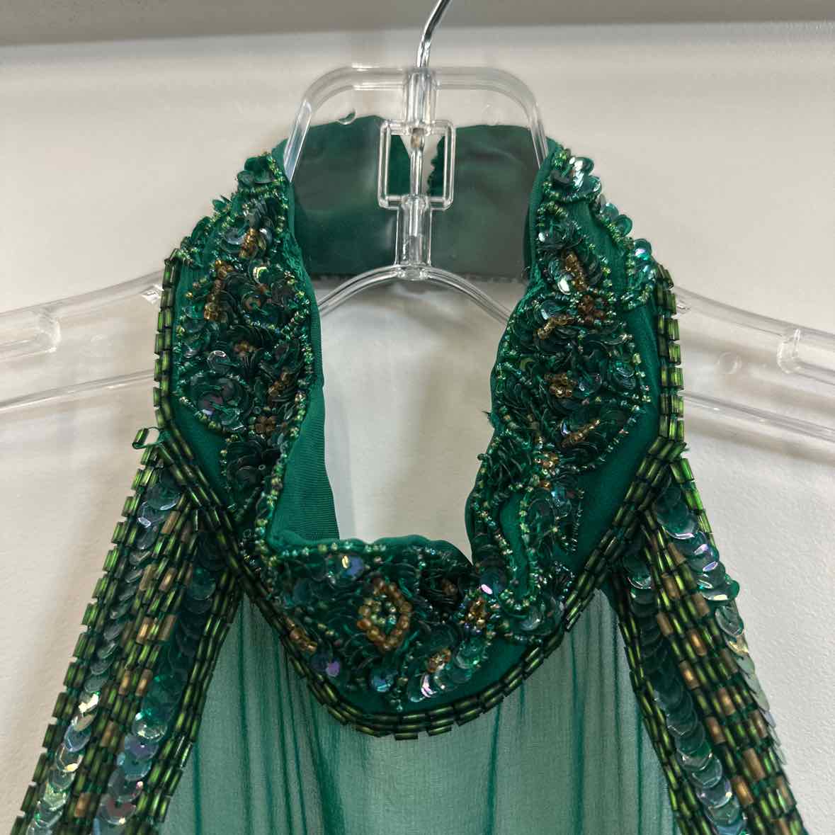 Tan-Chho Size S Green Dress