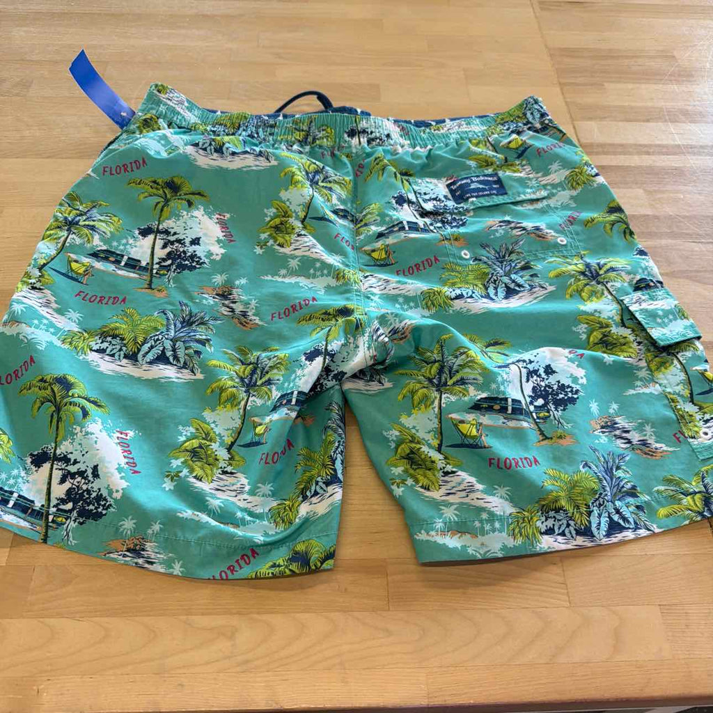 Tommy Bahama Size XL Green MENS Swimwear