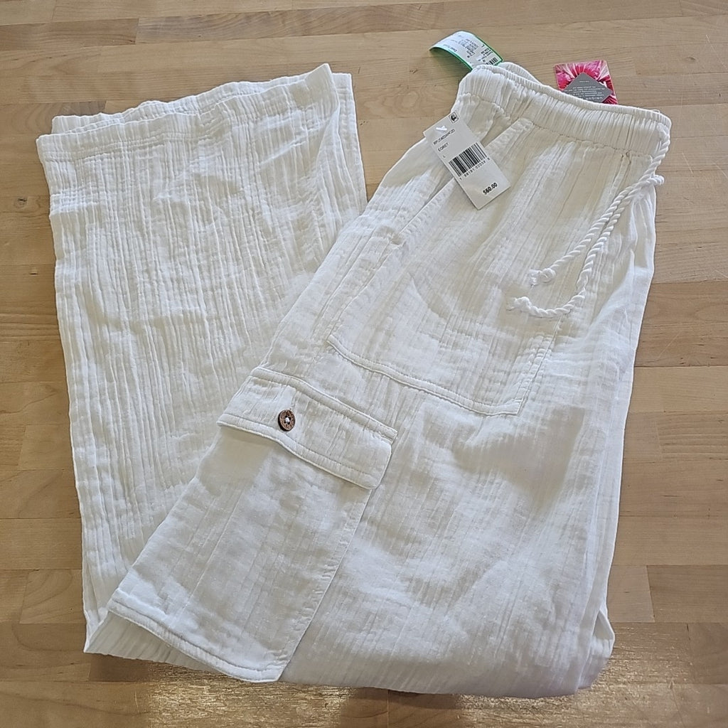 Roxy Women's Precious Cargo Pants, in Egret