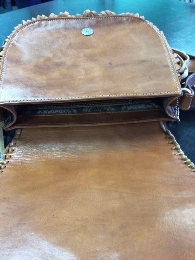 American West Beige Handbag