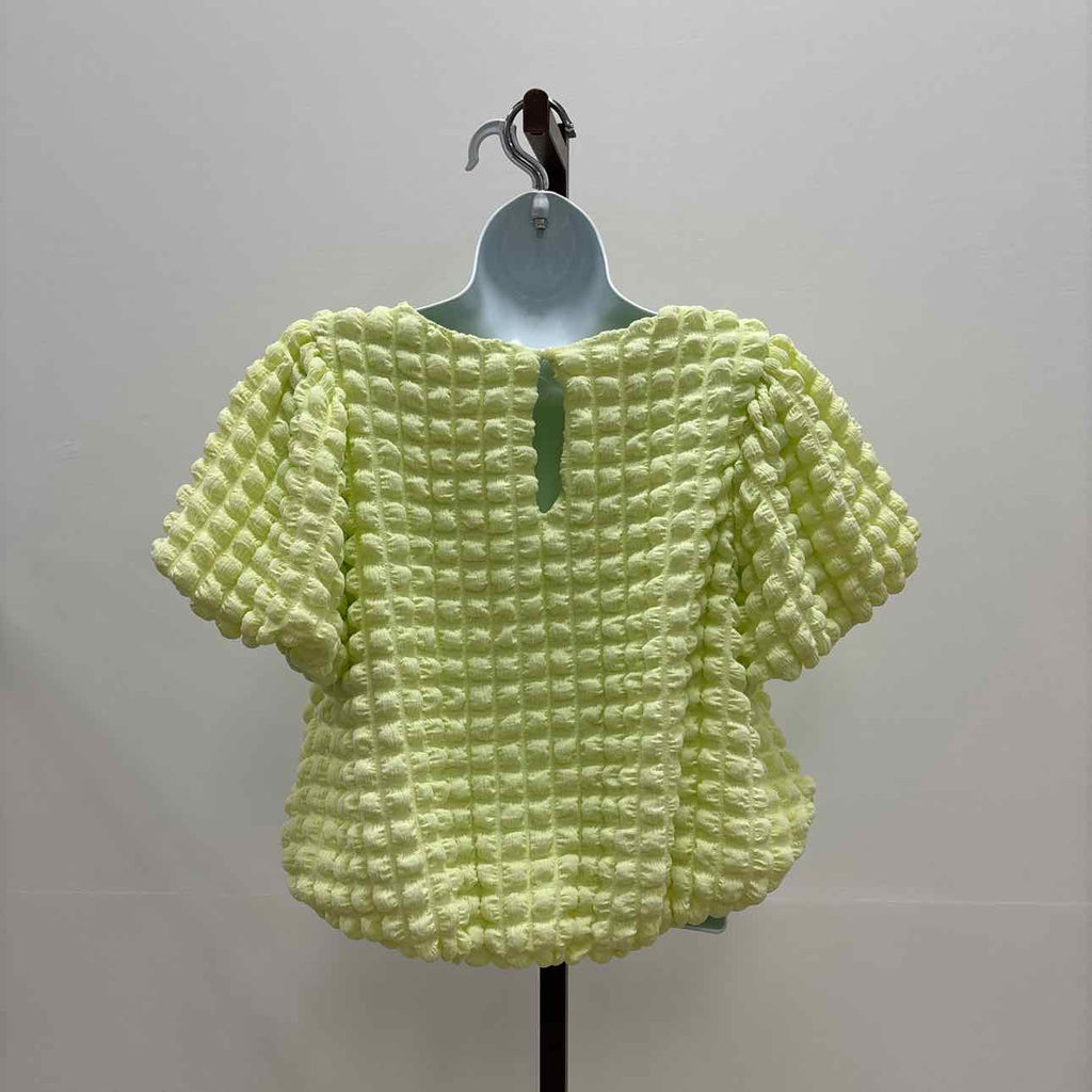mittoshop Size S Neon green Preloved Blouse SS