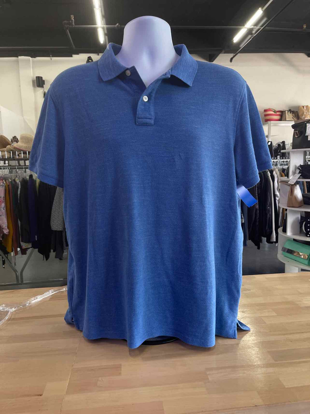 Sonoma Size L Blue Preloved MENS Polo