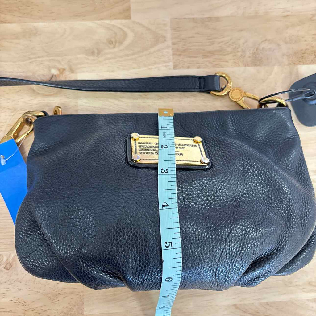 Marc Jacobs Black Crossbody Leather Purse