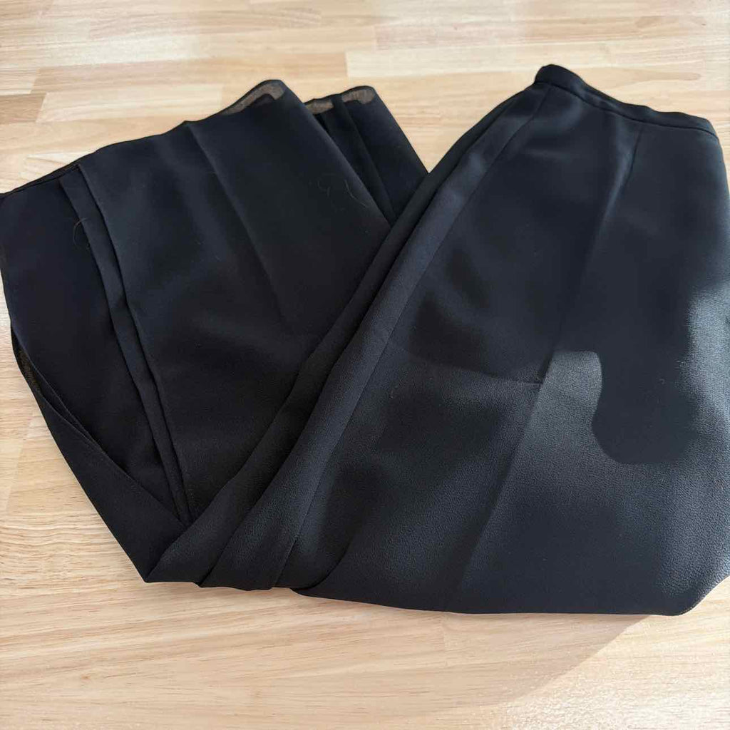 Coldwater Creek Size 6P Black Pants