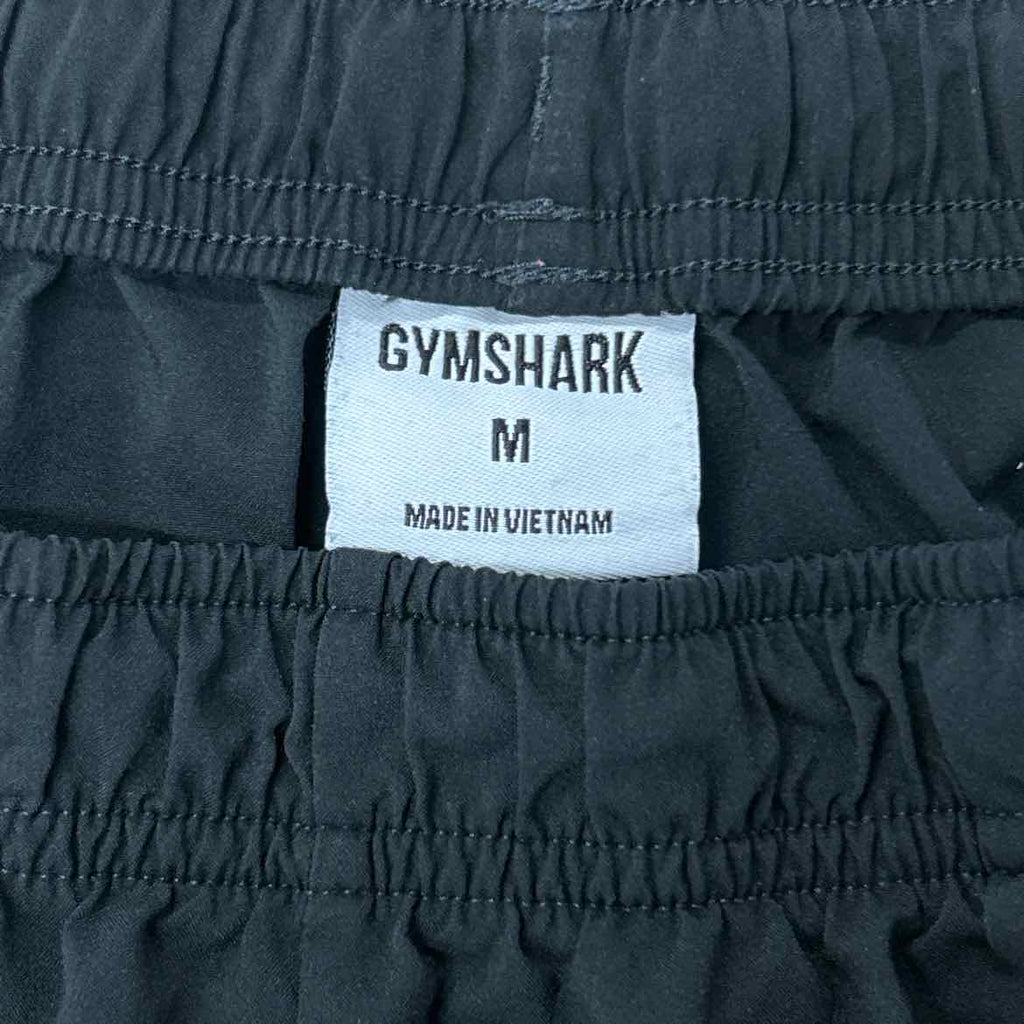 GYMSHARK Size M Black MENS Athletic Shorts