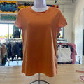Madewell Size M Orange Preloved Shirt