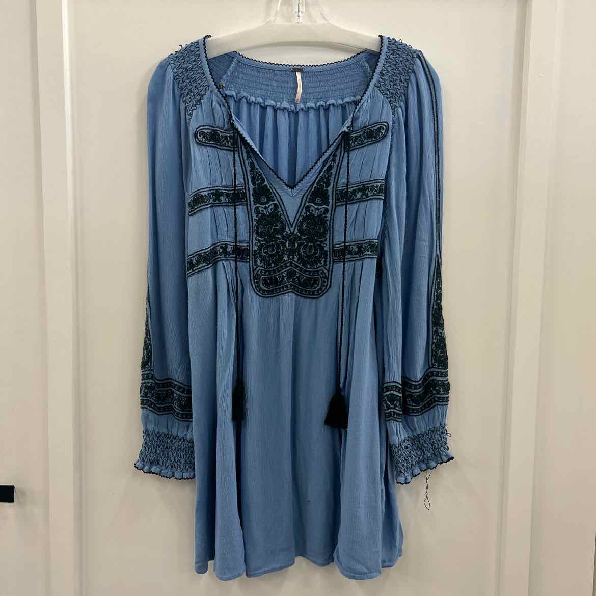Free People Size M Blue Dress