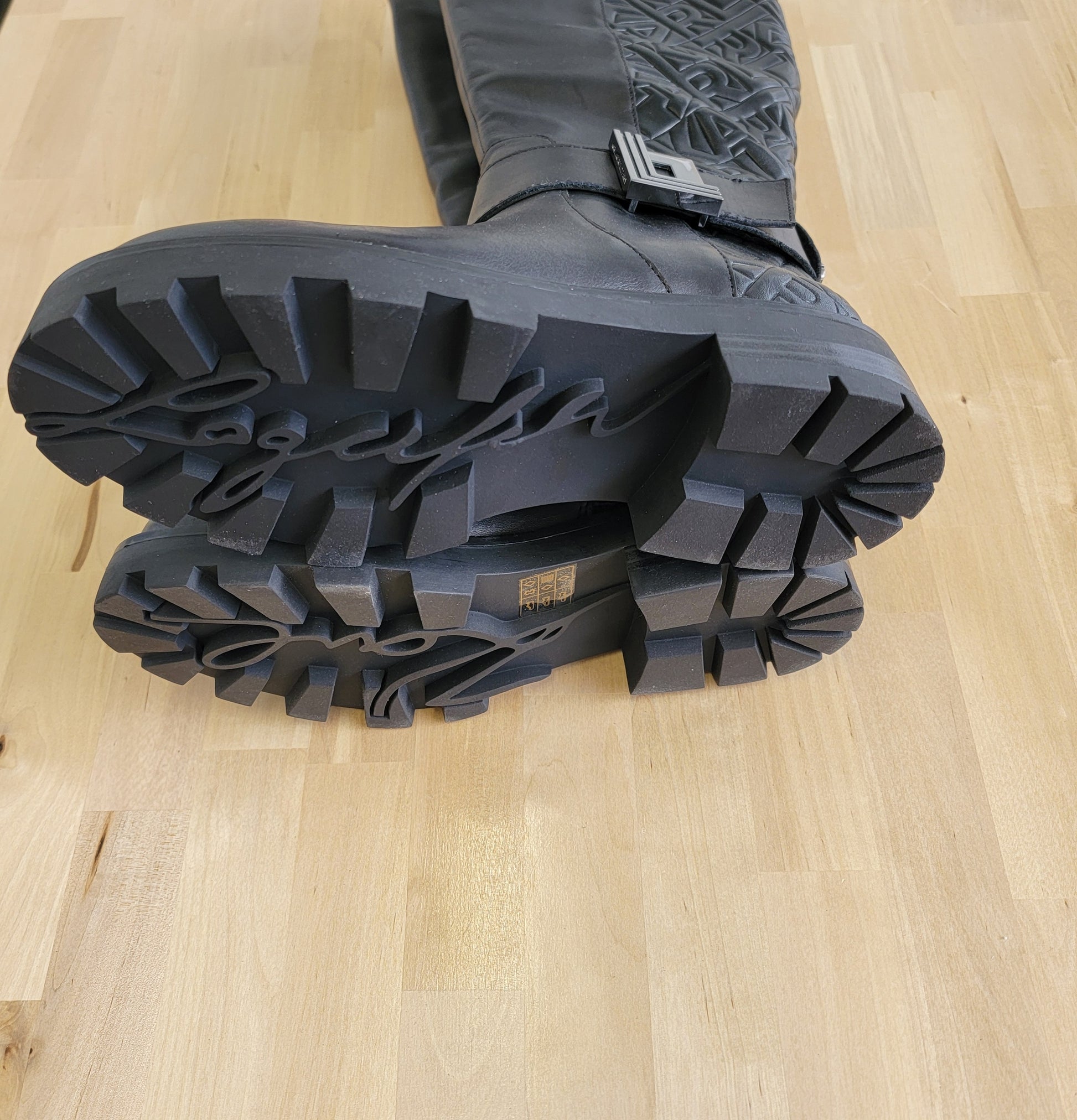 Karl Lagerfield Shoe Size 6.5 Black Boots