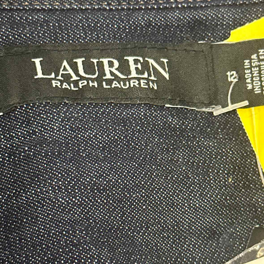 Ralph Lauren Size 12 Denim Dress