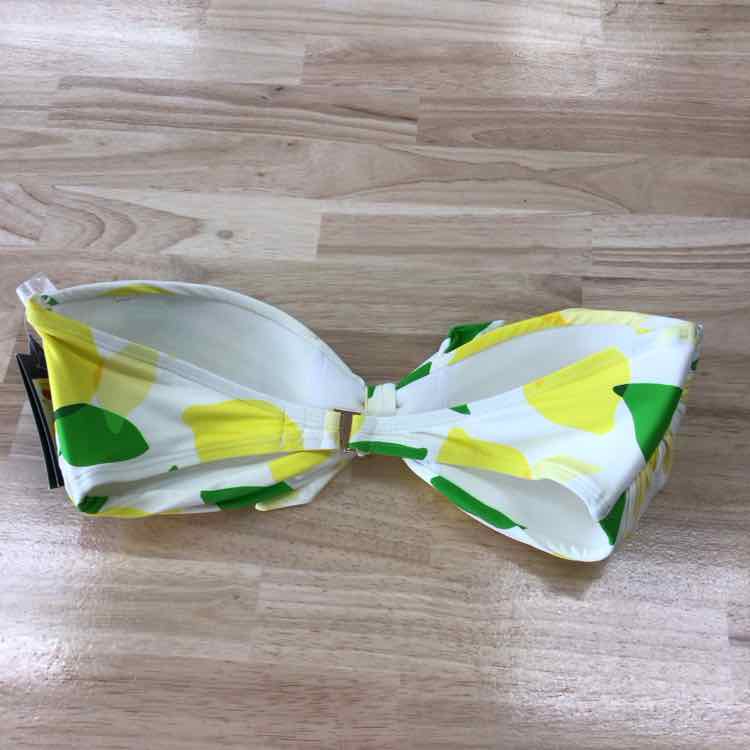 Kate Spade Size L Tie-Front Bikini Top