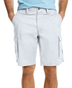 Club Room Men's Size 32 White Stretch Cargo Shorts NWT