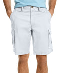 Club Room Men's Size 32 White Stretch Cargo Shorts NWT