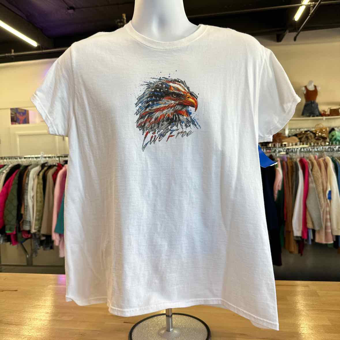 AssortedBrands Size XL White T-shirt