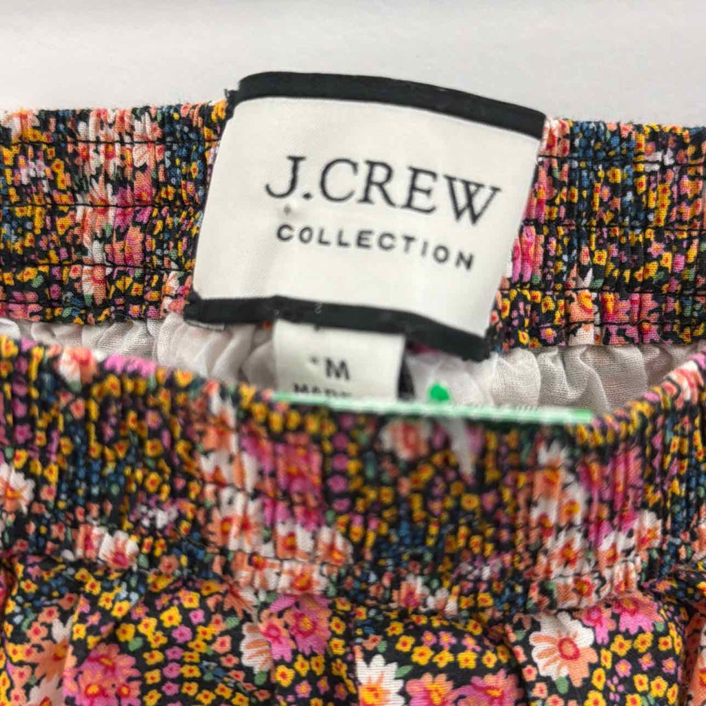 J Crew Size M Floral Print Preloved Skirt